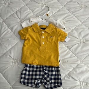 3/$15 3pc Newborn Carter’s boy set